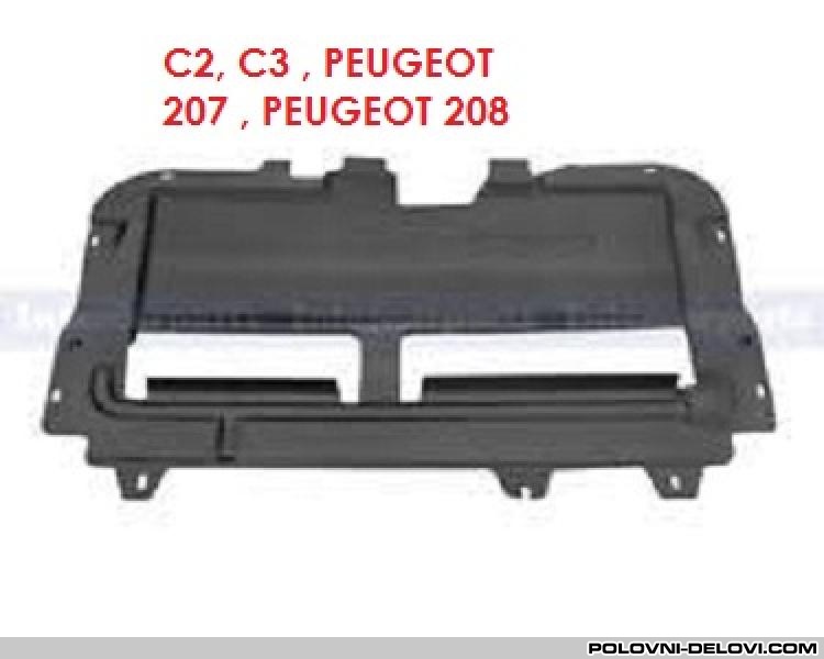 Citroen  C2 Zastita Motora Donja Karoserija