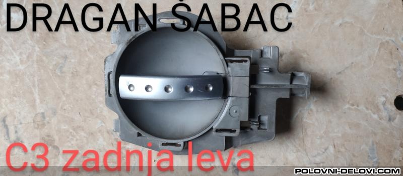 Citroen  C3 Kvaka Unutrasnja  Enterijer