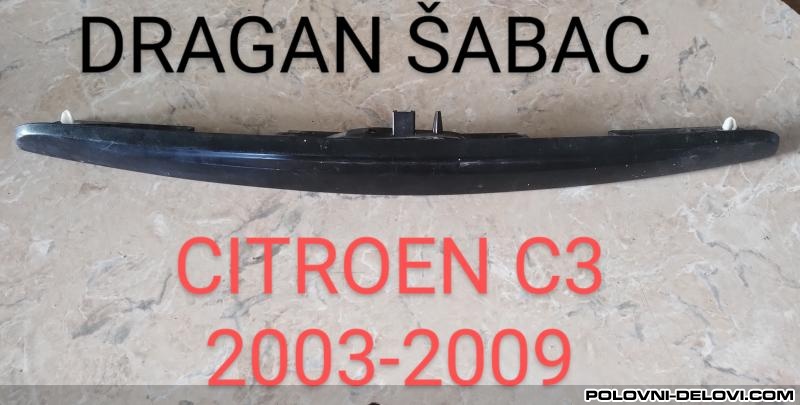 Citroen  C3 Lajsna Gepeka  Karoserija