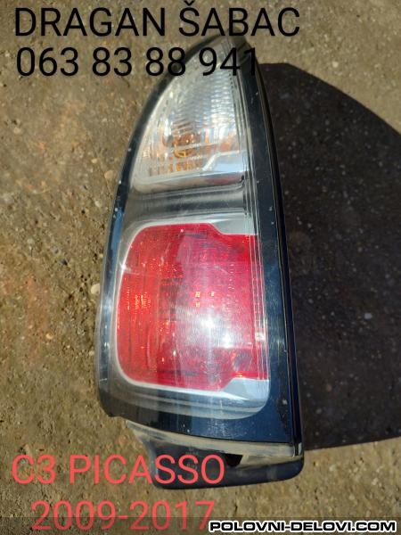 Citroen  C3 Picasso Stop Svetlo Levo Svetla I Signalizacija