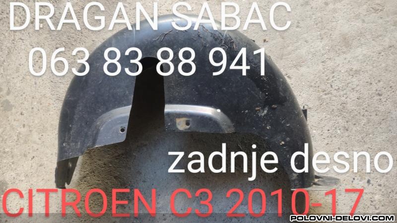 Citroen  C3 Potkrilo Podkrilo Karoserija