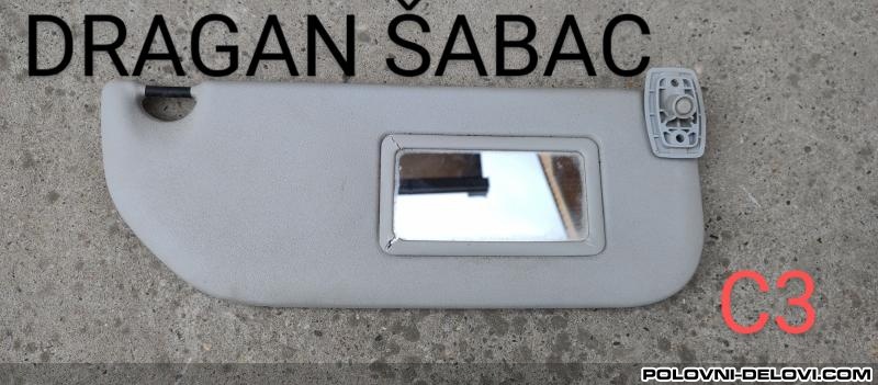 Citroen  C3 Suncobran  Enterijer