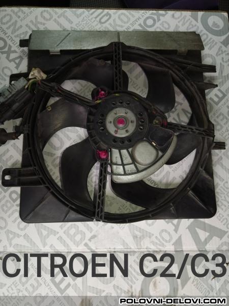 Citroen  C3 Ventilator Hladnjaka Elektrika I Paljenje