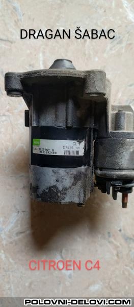 Citroen  C4 Anlaser 9633292480 Elektrika I Paljenje