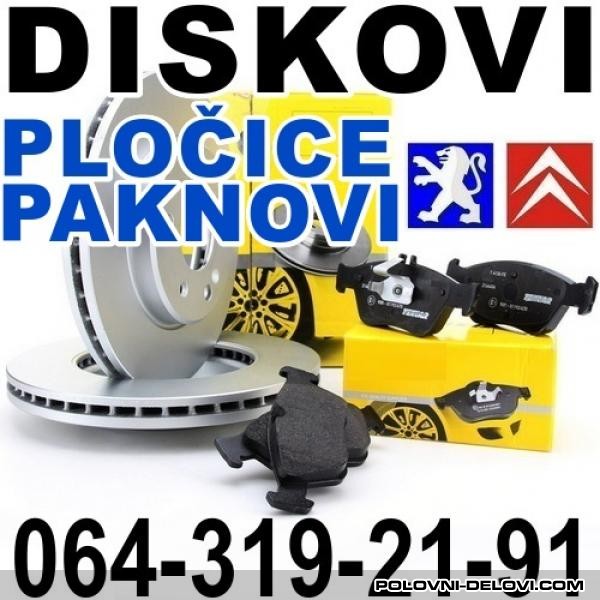 Citroen C4 DISKOVI Kociona KLESTA