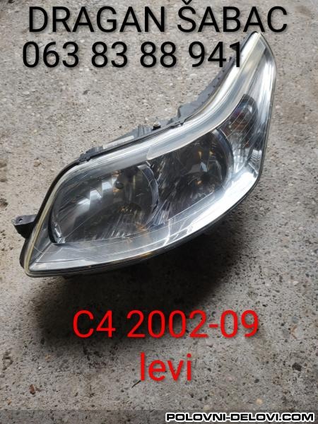 Citroen  C4 Far Svetla I Signalizacija