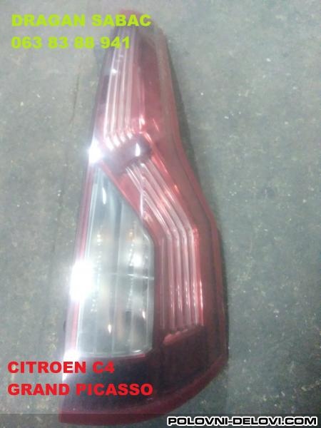 Citroen  C4 Grand Picasso Stop Svetlo Svetla I Signalizacija