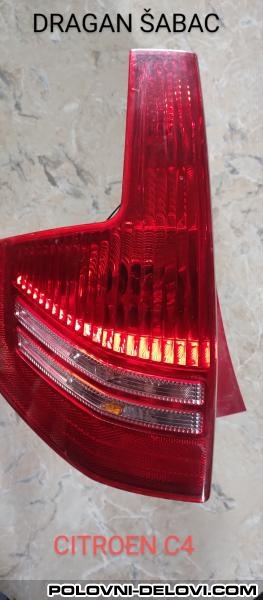 Citroen  C4 Stop Svetlo Levo Svetla I Signalizacija