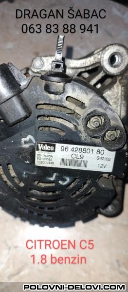 Citroen  C5 Alternator 1.8 B Elektrika I Paljenje