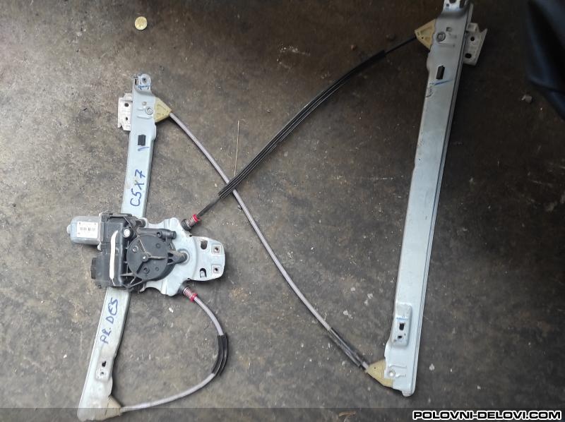 Citroen  C5 C5 X7 Podizac Stakla Razni Delovi