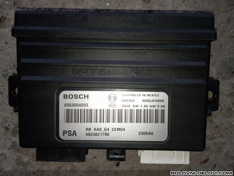 Citroen  C5  Elektrika I Paljenje