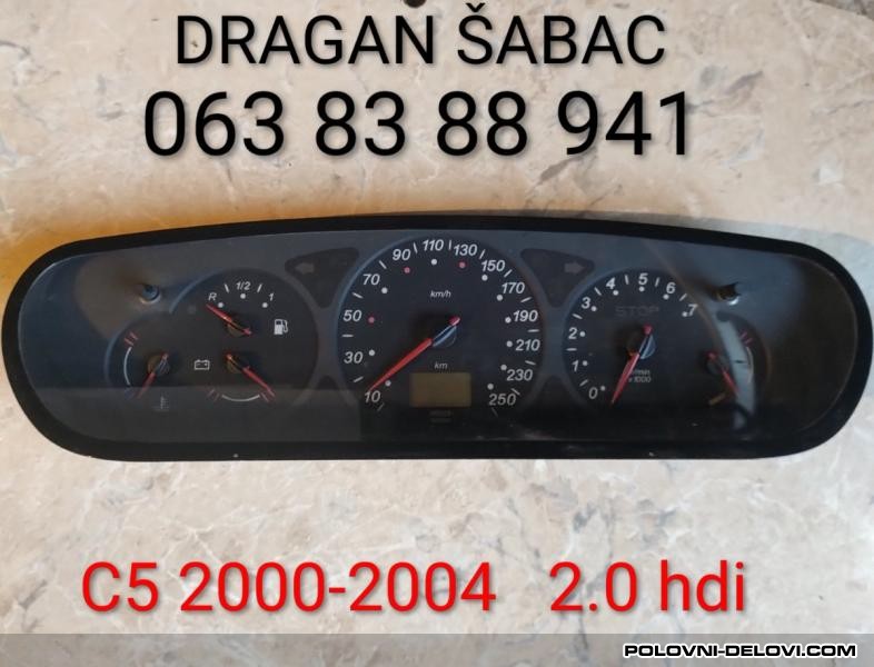 Citroen  C5 Kilometar Sat  Elektrika I Paljenje