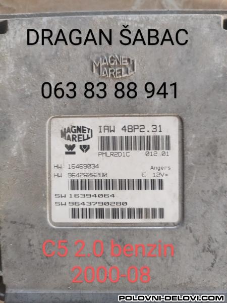 Citroen  C5 Kompjuter Motora  Elektrika I Paljenje