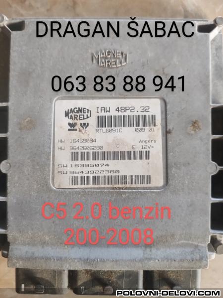 Citroen  C5 Kompjuter Motora  Elektrika I Paljenje