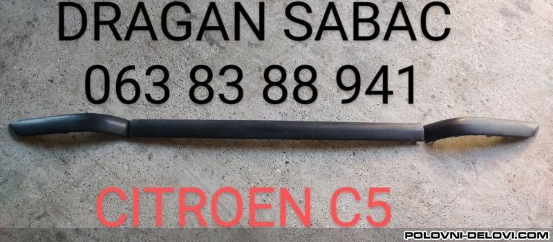 Citroen  C5 Lajsne Branika  Karoserija