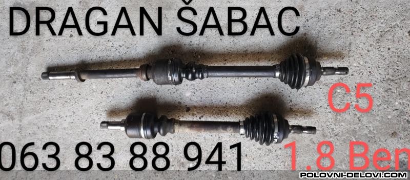 Citroen  C5 Poluosovina  Prenosni Sistem