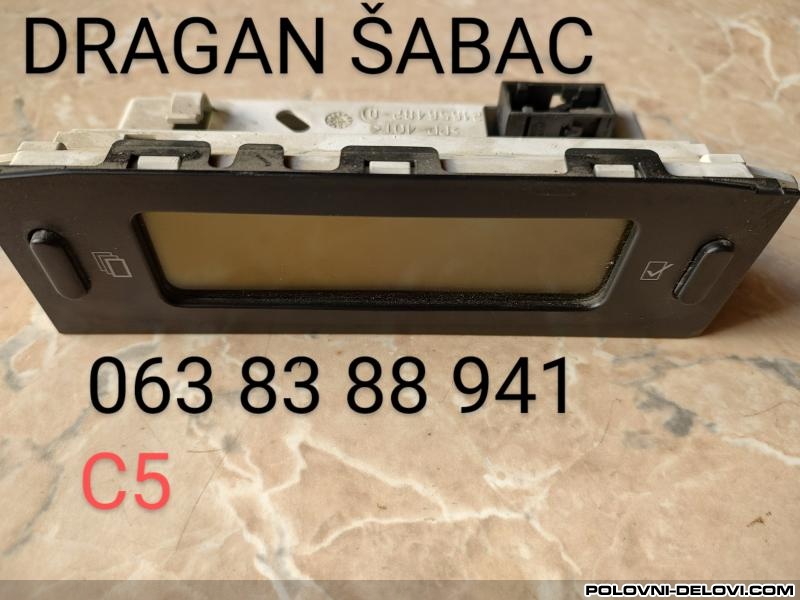 Citroen  C5 Sat Elektrika I Paljenje