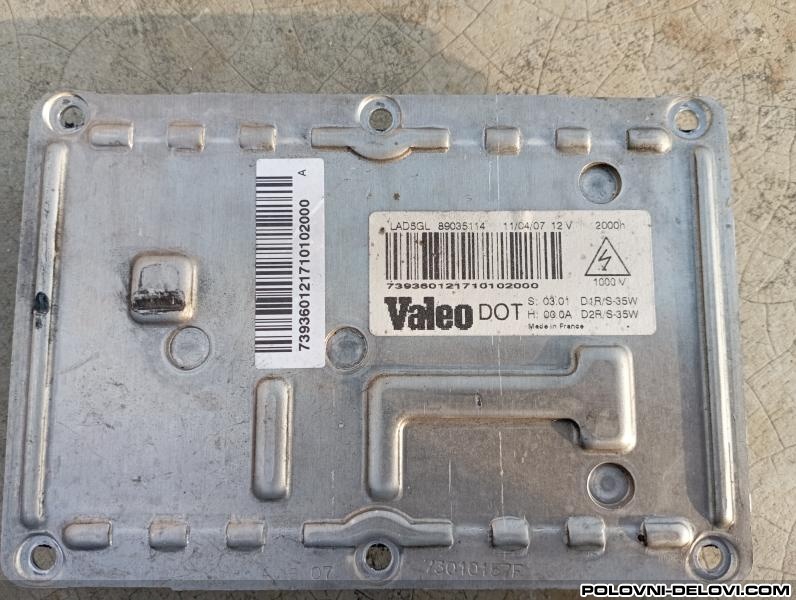 Citroen  C5  Svetla I Signalizacija