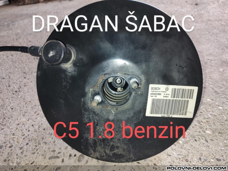 Citroen  C5 Vakum Kocnice  Kocioni Sistem