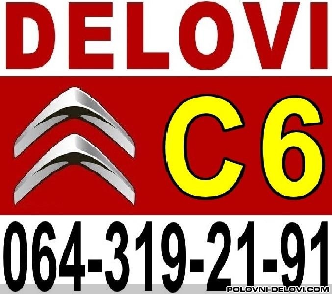 Citroen  C6  Motor I Delovi Motora