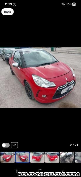Citroen  DS3 1.6ehdi Kompletan Auto U Delovima