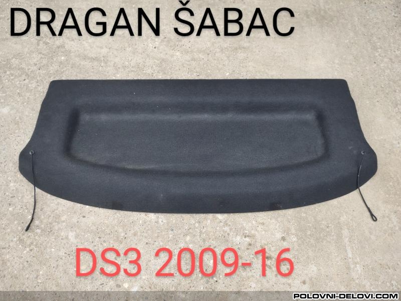 Citroen  DS3 Daska  Enterijer