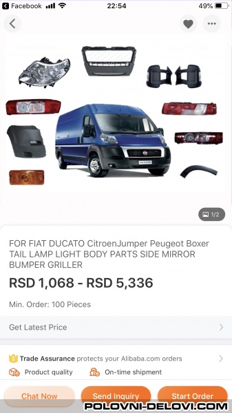 Citroen  Jumper 2.2 Hdi Kompletan Auto U Delovima