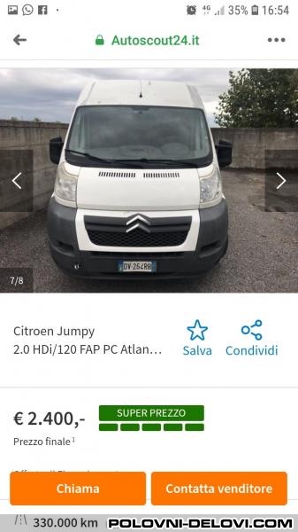 Citroen  Jumper  Kompletan Auto U Delovima