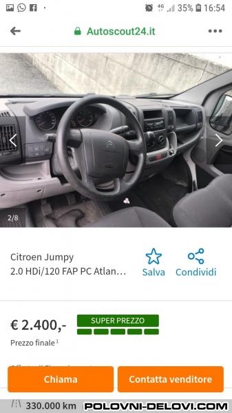 Citroen  Jumper  Menjac I Delovi Menjaca