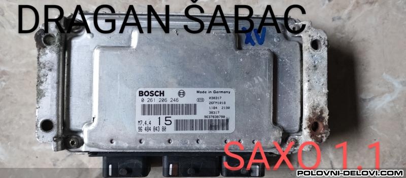 Citroen  Saxo Kompjuter 9648484380 Elektrika I Paljenje