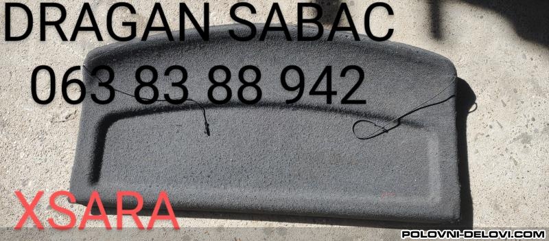 Citroen  Xsara Daska Polica Gepeka  Enterijer