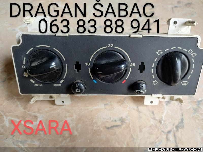 Citroen  Xsara Komande Klime  Rashladni Sistem