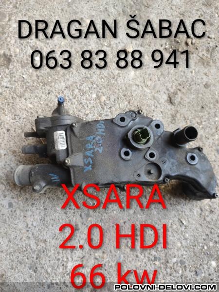 Citroen  Xsara Kuciste Termostata  Rashladni Sistem