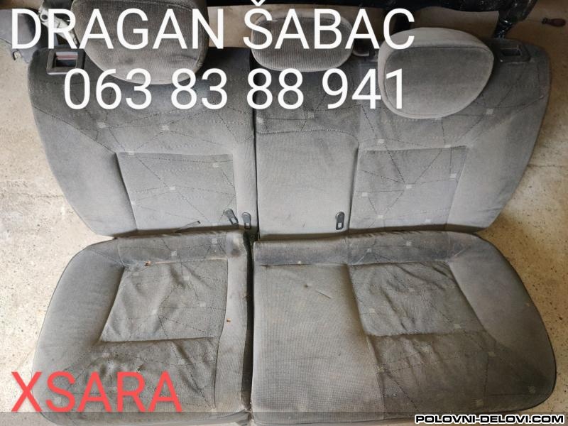 Citroen  Xsara Sediste  Enterijer