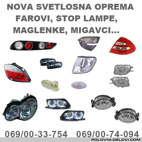 Dacia  Dokker Novi Delovi Svetla I Signalizacija
