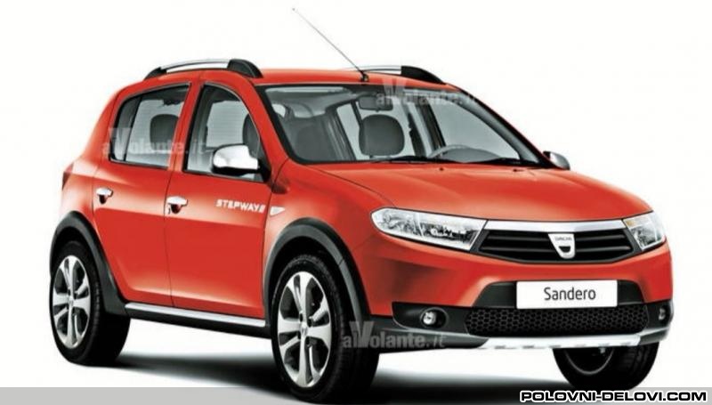 Dacia  Sandero Stepway DIZELI I BENZINCI Kompletan Auto U Delovima