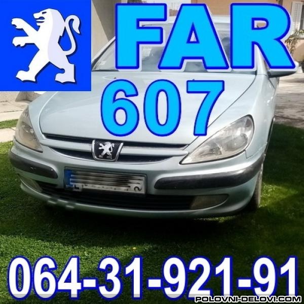 FAR Pezo 607 Peugeot Svetla I Signalizacija