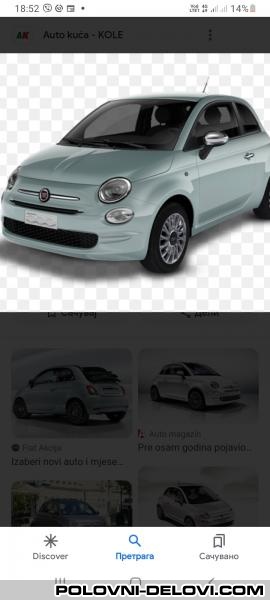 Fiat  500  Otkup Vozila Za Delove