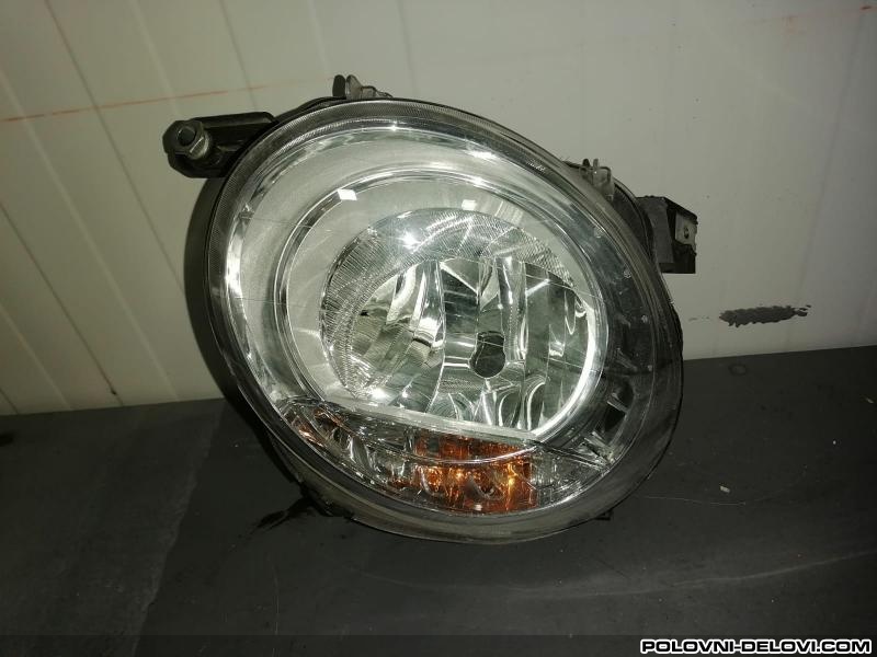 Fiat  500  Svetla I Signalizacija