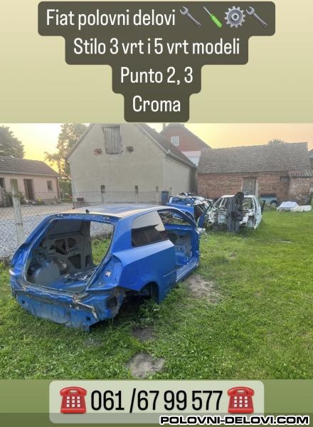 Fiat  Croma Stilo Punto JTD Kompletan Auto U Delovima