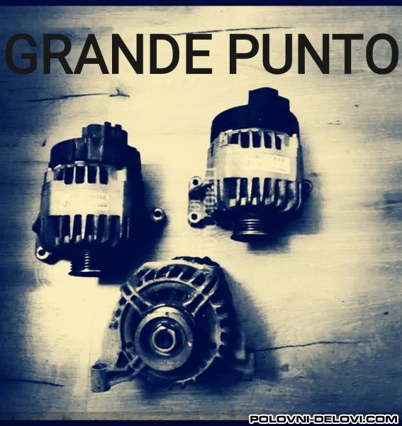 Fiat  Grande Punto Alternator Elektrika I Paljenje