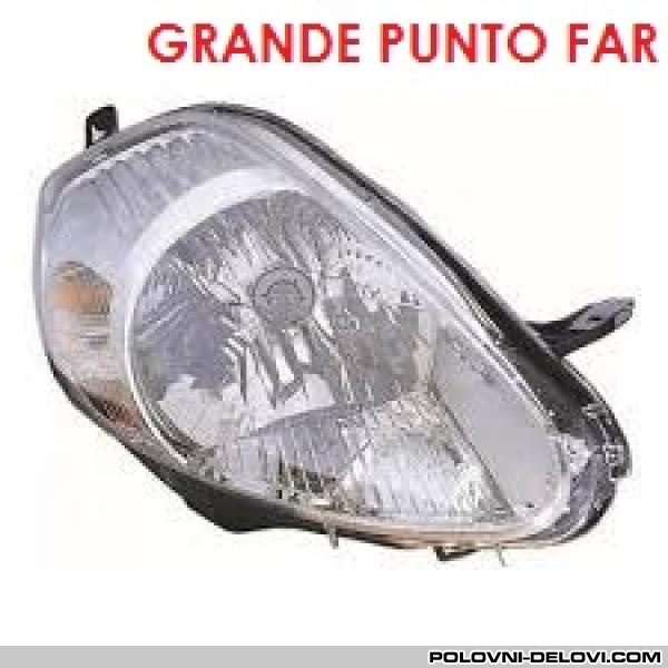 Fiat  Grande Punto FAR. ST.LAMPA.MAGLEN Svetla I Signalizacija