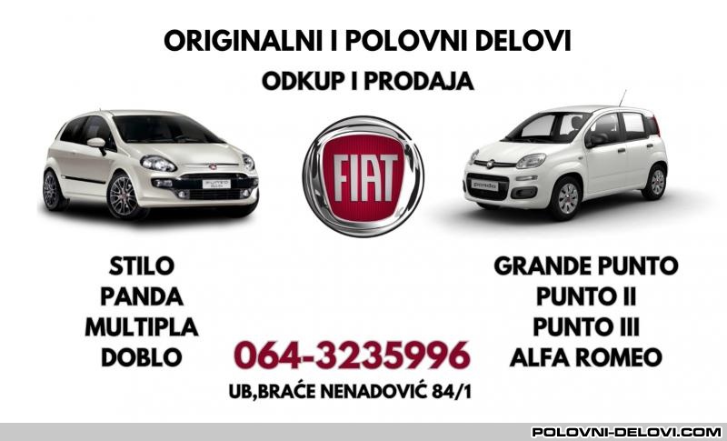 Fiat  Multipla 1.9 Jtd Razni Delovi
