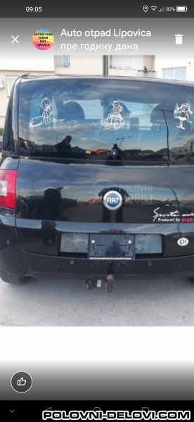 Fiat  Multipla Mjt Ostala Oprema