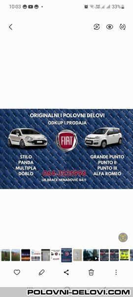 Fiat  Multipla  Razni Delovi