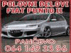 Fiat  Punto 1.2 16v. 1.2 8v benz Kompletan Auto U Delovima