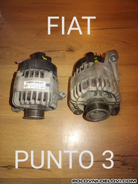 Fiat  Punto 3 Alternator Elektrika I Paljenje