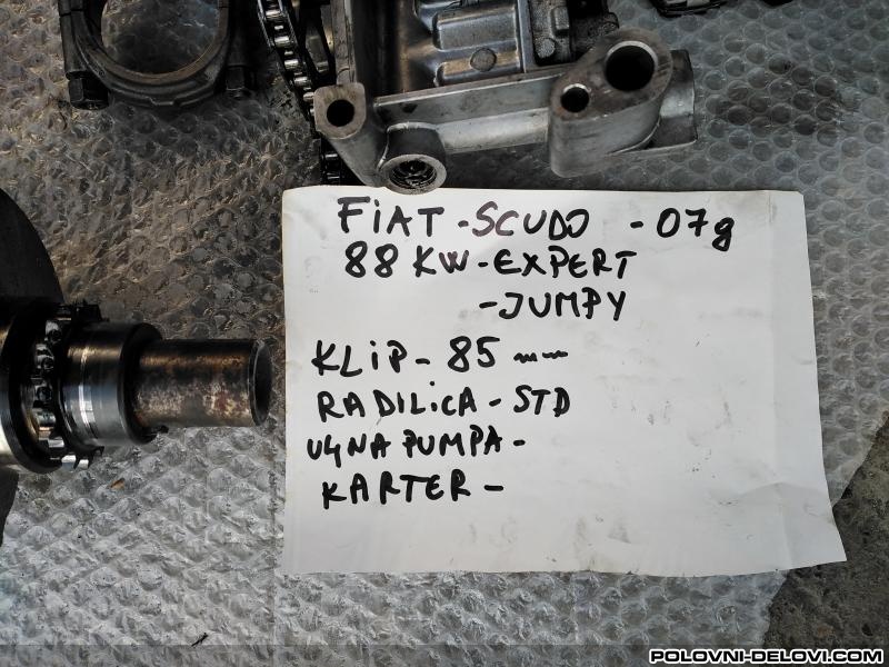 Fiat  Scudo 20 Mjet Motor I Delovi Motora