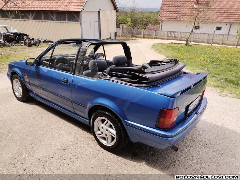 Ford  Escort Xr3 I 1.6  Kompletan Auto U Delovima
