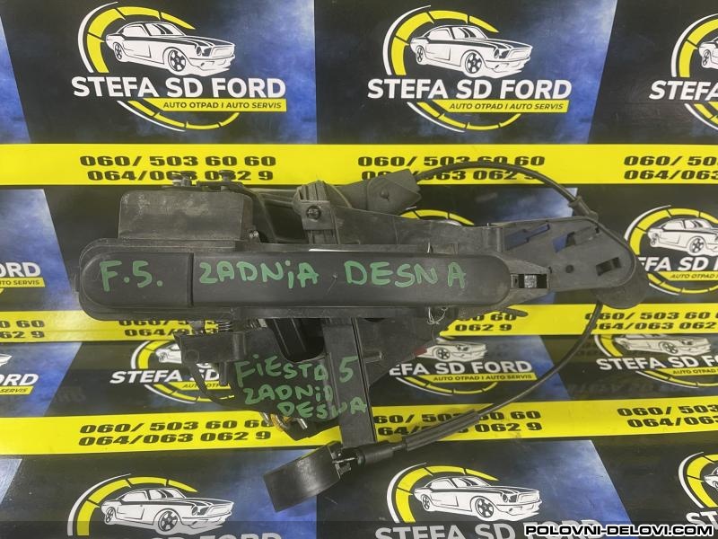 Ford  Fiesta 02-08 Zadnja Desna Brava Mat Crna